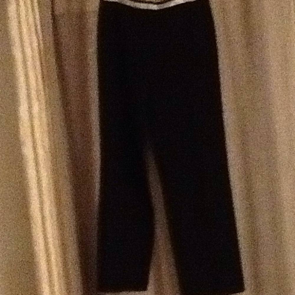 Black career pants